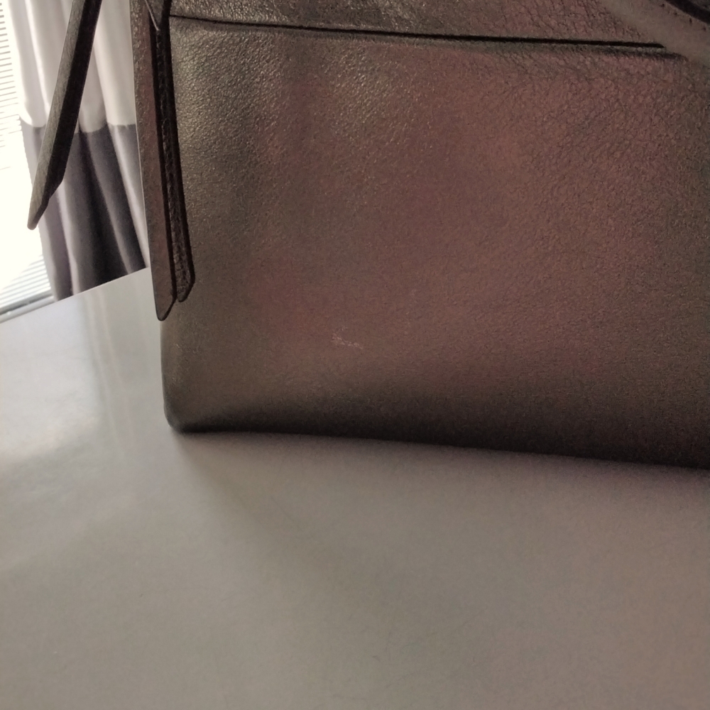 Coach Borough Bag in Metallic Leather (C1420  F32323) large - Picture 11 of 12